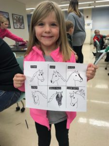 Cover photo for February 2019 NC 4-H Horse Program Newsletter
