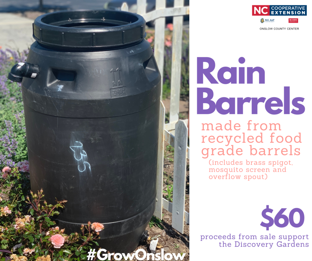 rain barrels sale flyer