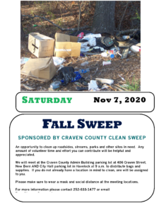 Cover photo for Fall Clean Sweep Event