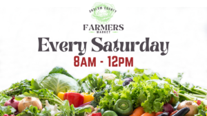 Onslow County Farmers Market open every Saturday from 8 a.m. - 12 p.m. 