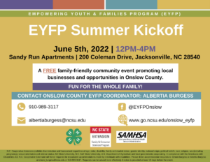 EYFP Summer Kickoff