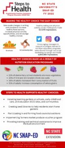 data for Steps to Healt program