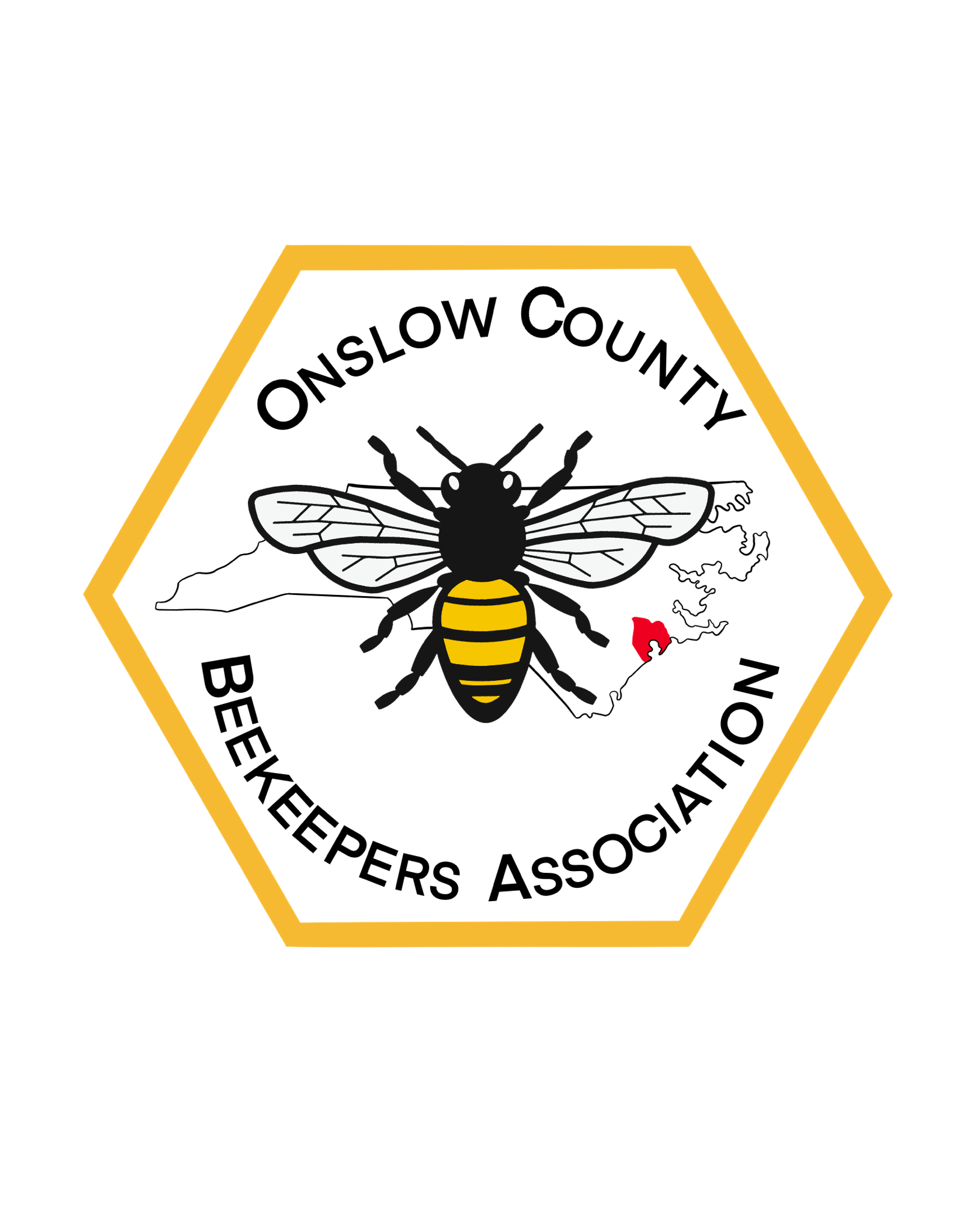 Onslow County Beekeepers Association logo
