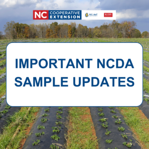 Cover photo for NCDA Sample Updates: