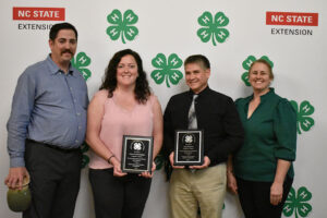 Cover photo for Winner, Winner Pork Chop Dinner - Onslow County 4-H Volunteers and Staff Recognized!